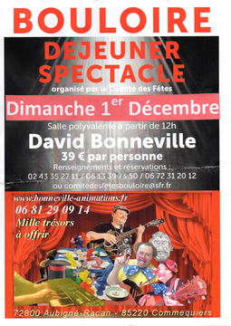 affiche déj spectacle 1er dec 2024