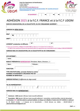 bulletin adhesion 2025 - page 1